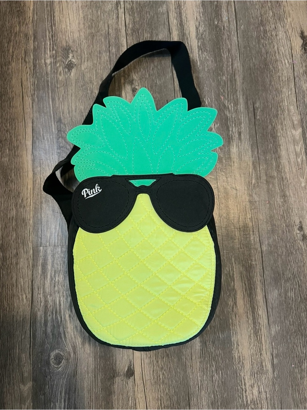Victoria’s Secret PINK Pineapple Insulated Cooler Bag Limited Edition Lunch Bag
